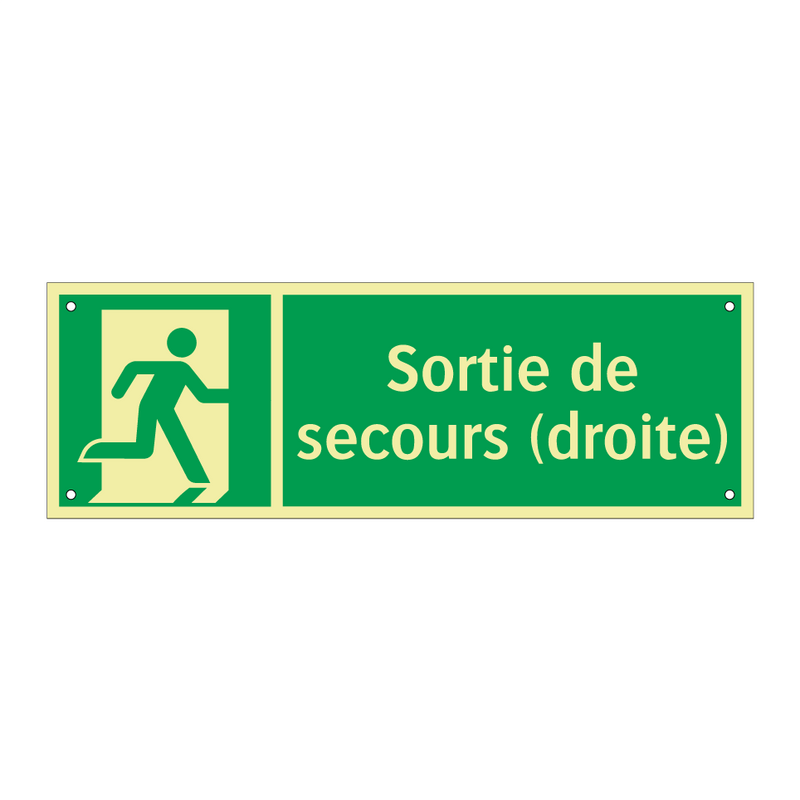 Sortie de secours (droite)