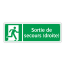 Sortie de secours (droite)