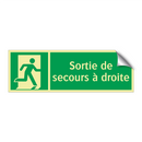 Sortie de secours à droite