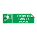 Fenêtre de sortie de secours