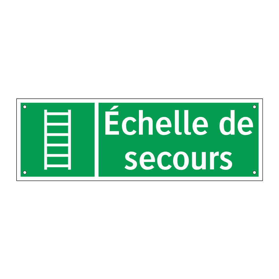 Échelle de secours