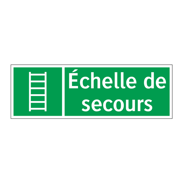 Échelle de secours