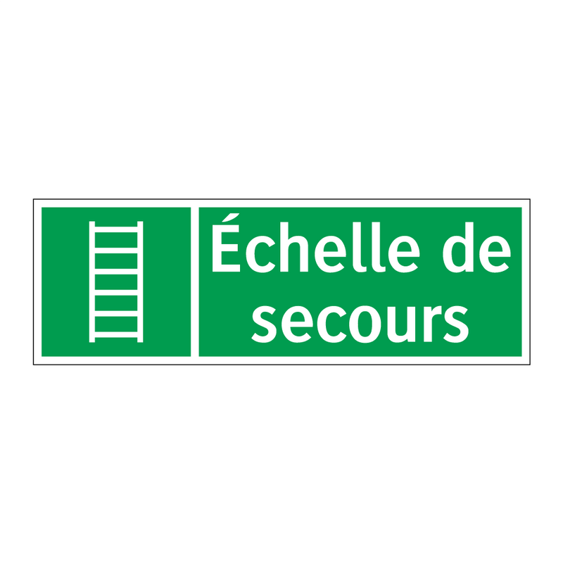 Échelle de secours