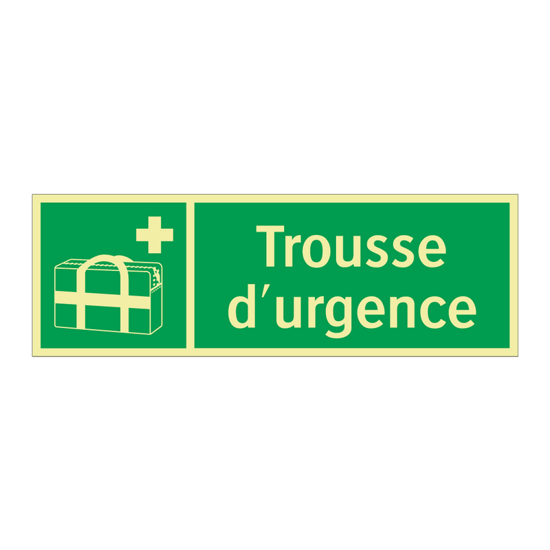 Trousse d'urgence