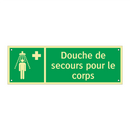Douche de secours pour le corps