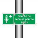 Douche de secours pour le corps