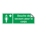 Douche de secours pour le corps