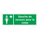 Douche de secours pour le corps