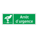 Arrêt d'urgence