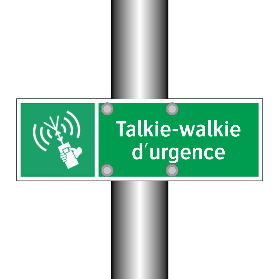 Talkie-walkie d'urgence