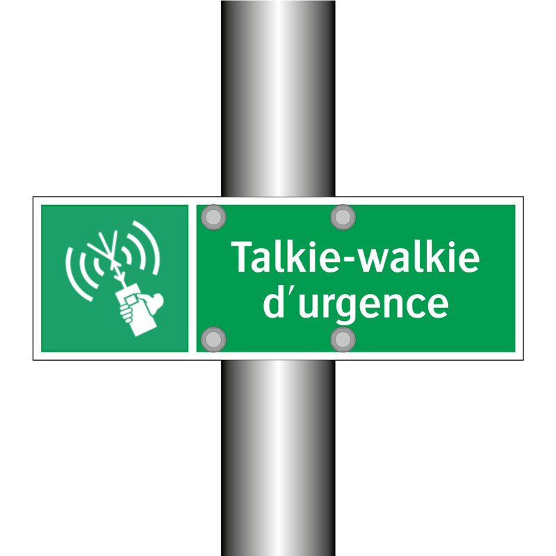 Talkie-walkie d'urgence