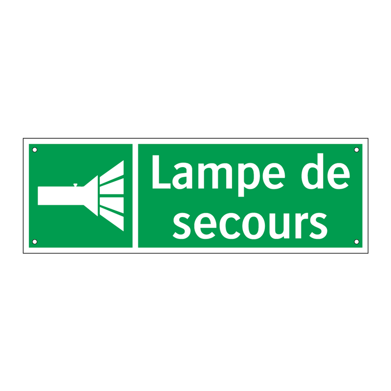 Lampe de secours
