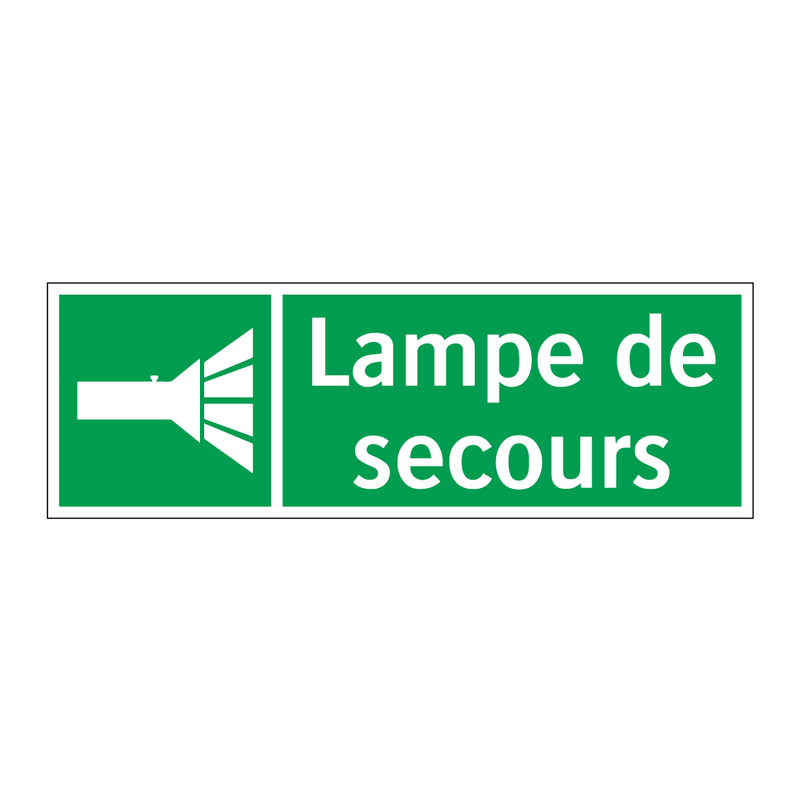 Lampe de secours