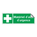 Matériel d'aide d'urgence