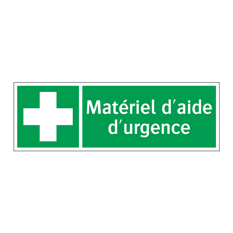 Matériel d'aide d'urgence