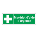 Matériel d'aide d'urgence