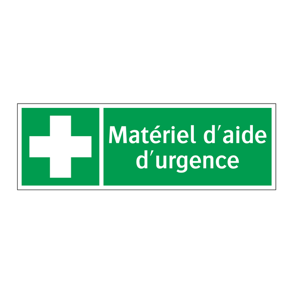 Matériel d'aide d'urgence