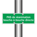 PAS de réanimation bouche-à-bouche directe
