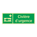 Civière d'urgence