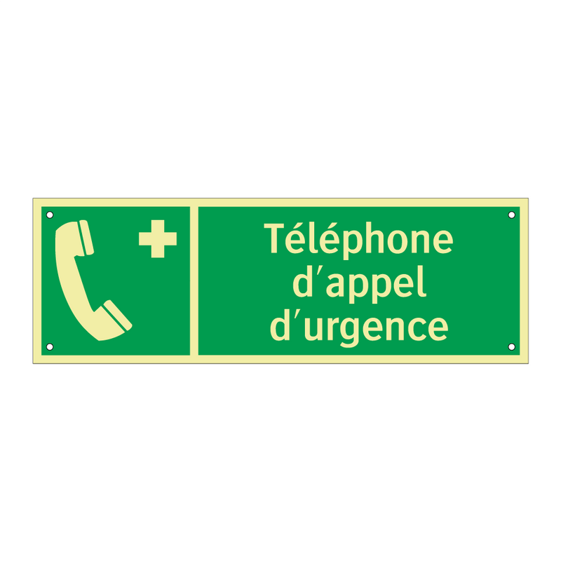 Téléphone d'appel d'urgence