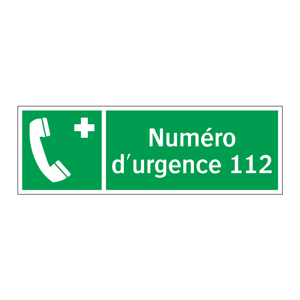 Numéro d'urgence 112