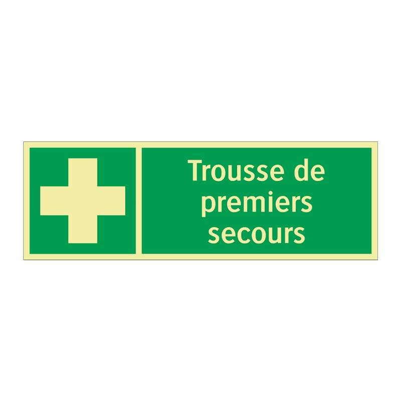 Trousse de premiers secours