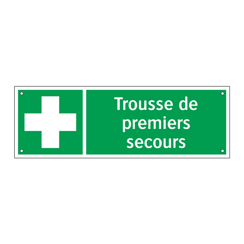 Trousse de premiers secours