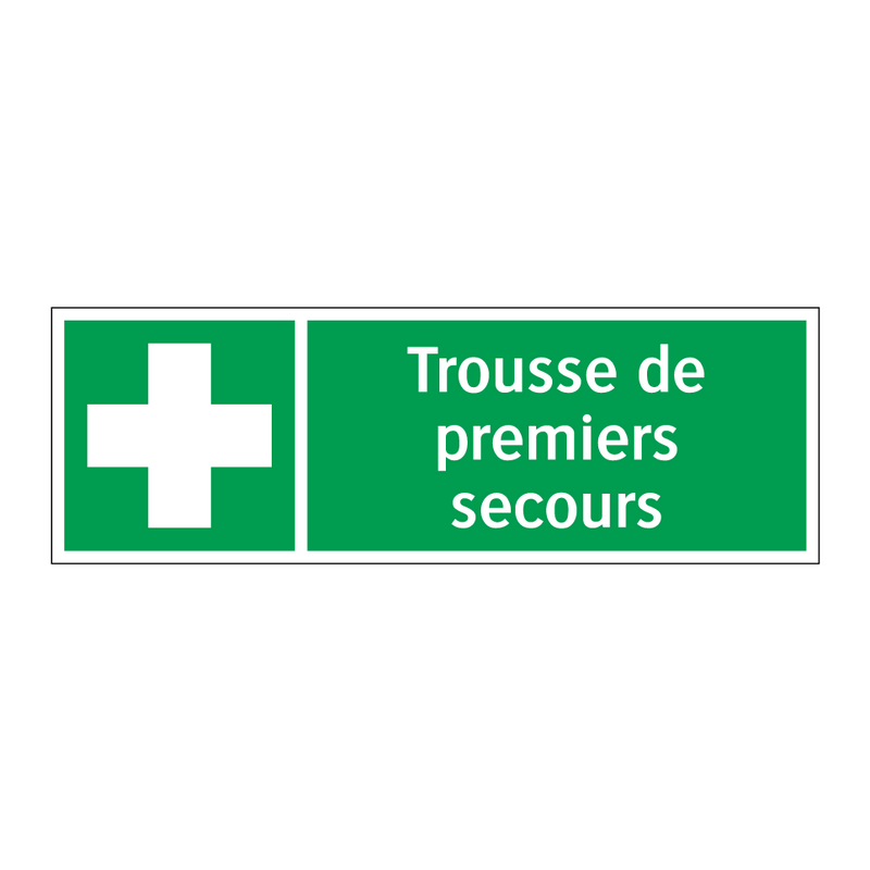 Trousse de premiers secours