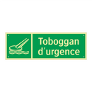Toboggan d'urgence