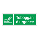 Toboggan d'urgence