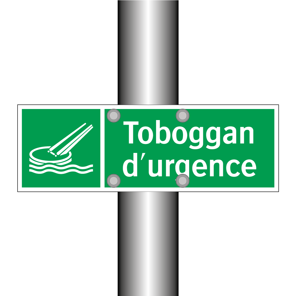 Toboggan d'urgence