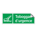 Toboggan d'urgence