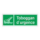 Toboggan d'urgence