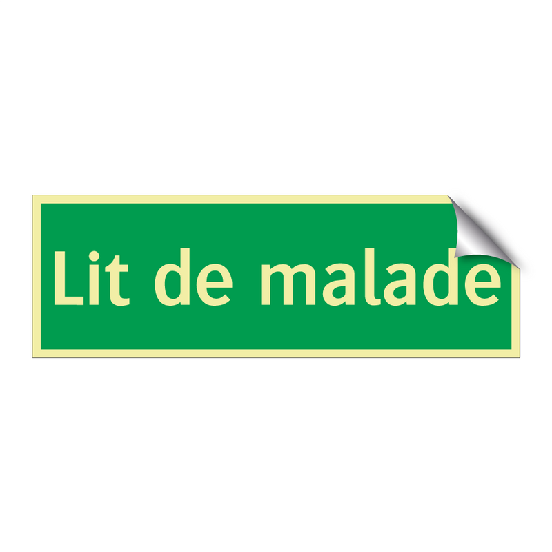 Lit de malade