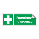Fournitures d'urgence