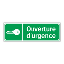 Ouverture d'urgence