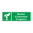 Bouton d'ouverture d'urgence