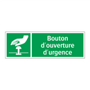 Bouton d'ouverture d'urgence