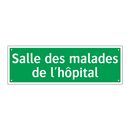 Salle des malades de l'hôpital
