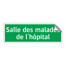 Salle des malades de l'hôpital