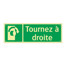 Tournez à droite