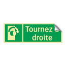Tournez à droite