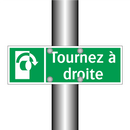 Tournez à droite