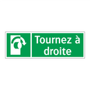 Tournez à droite