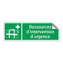 Ressources d'intervention d'urgence