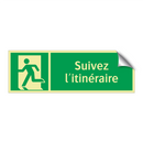 Suivez l'itinéraire