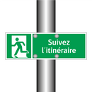 Suivez l'itinéraire