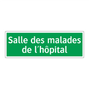 Salle des malades de l'hôpital