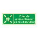 Point de rassemblement en cas d'accident