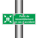 Point de rassemblement en cas d'accident